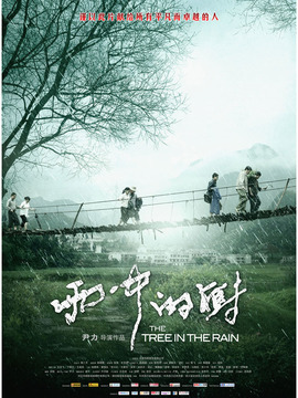 雨中的树